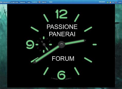 passione panerai forum|panerai rolex forum.